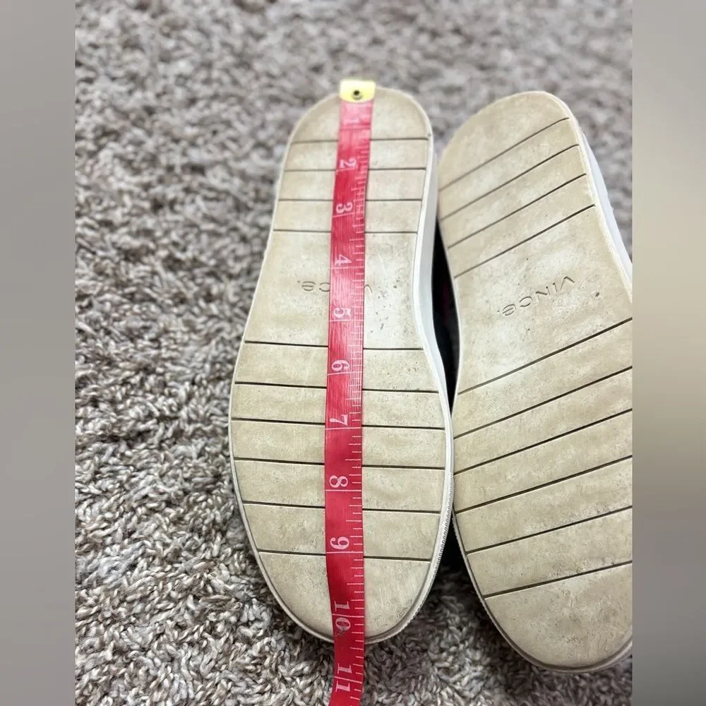 Vince Jewel Purple Velvet Slide on Sneakers